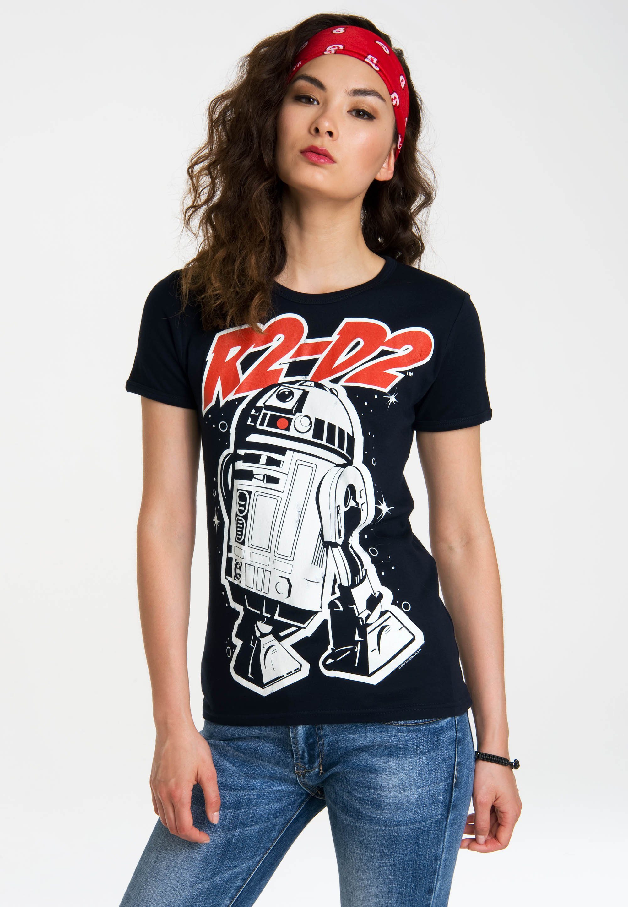 T-Shirt R2-D2 lizenzierten LOGOSHIRT mit Originaldesign