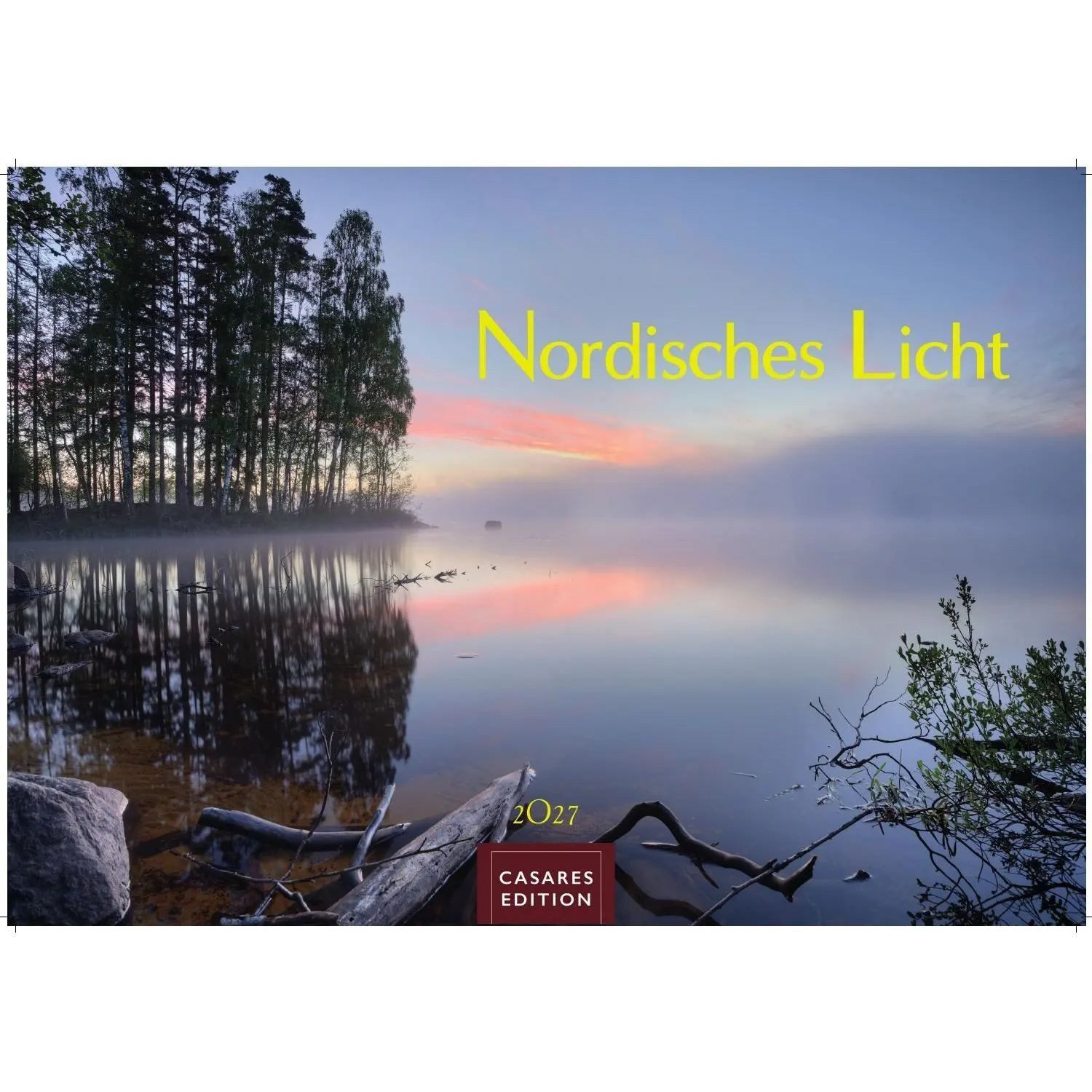 Wandkalender Nordisches Licht Kalender 2027 - Wandkalender, Fotokalender...