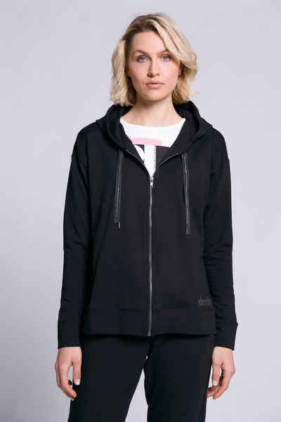 Gina Laura Sweatjacke Sweatjacke Identity Boxy-Form Kapuze Modalmix