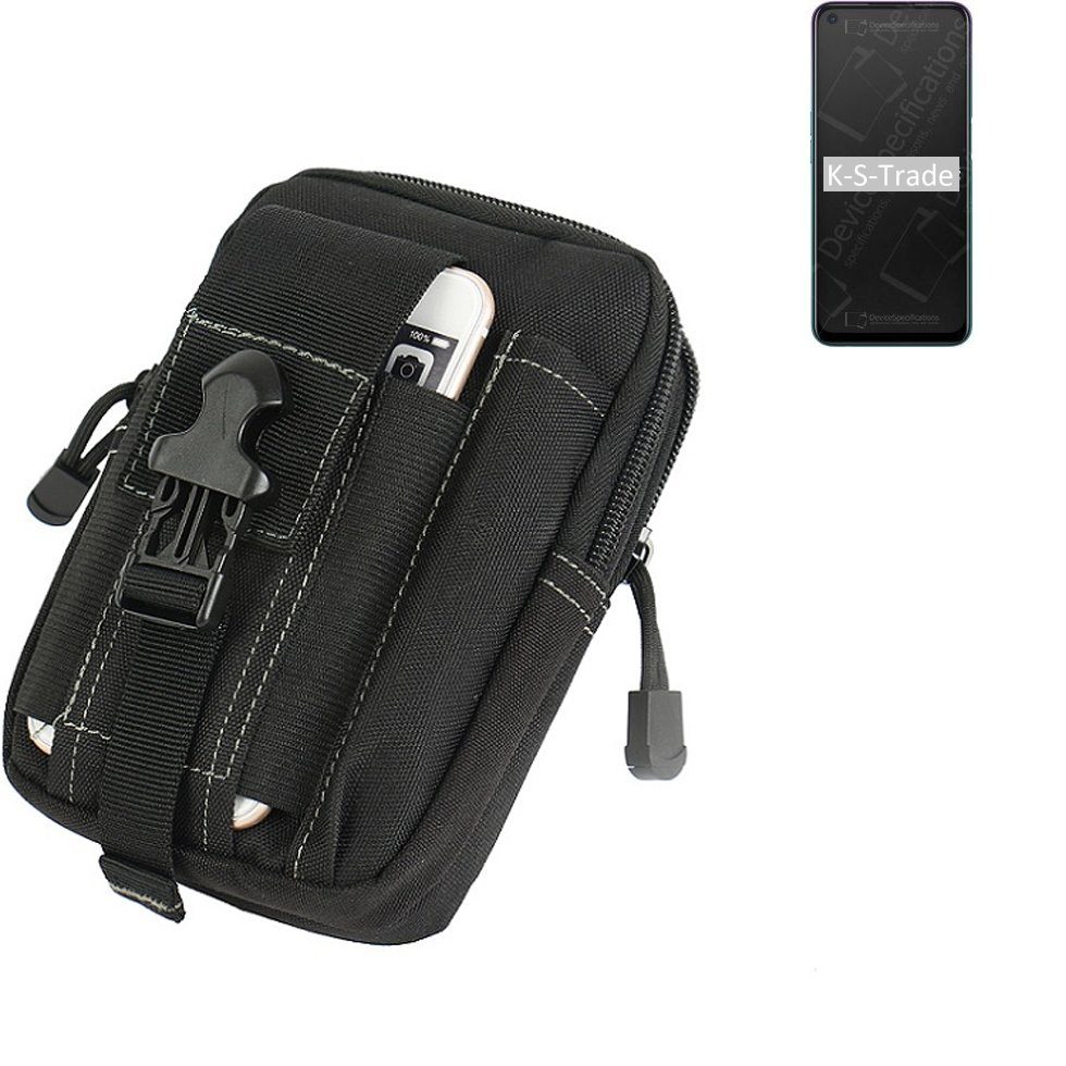 K-S-Trade Handyhülle für Oppo A72, Gürtel Tasche Gürteltasche Holster Schutz Hülle Handy Hülle