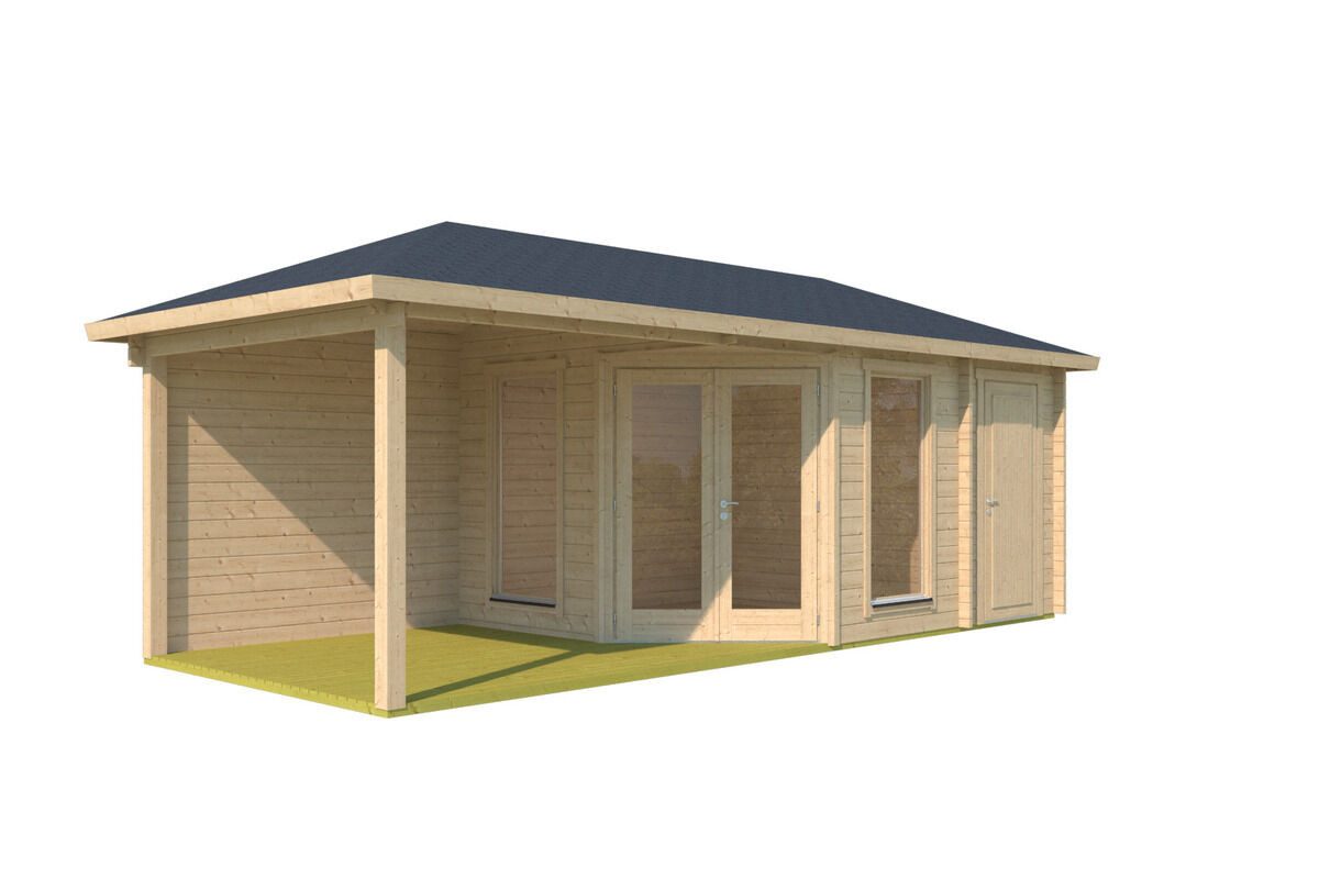 Fjordholz Gartenhaus Lisa 44 E Modern
