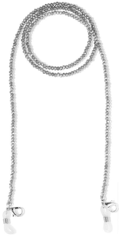 Trachtenland Brillenband Brillenkette Maskenkette mit Glaskristallperlen -