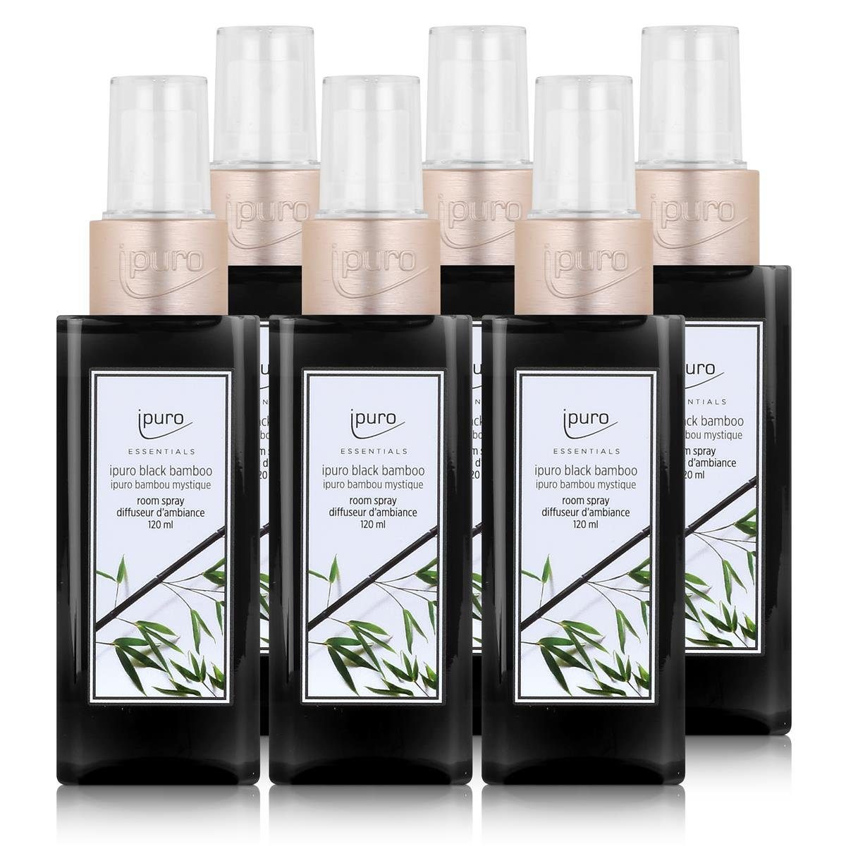 IPURO Raumduft Ipuro Essentials Raumspray black bamboo 120ml