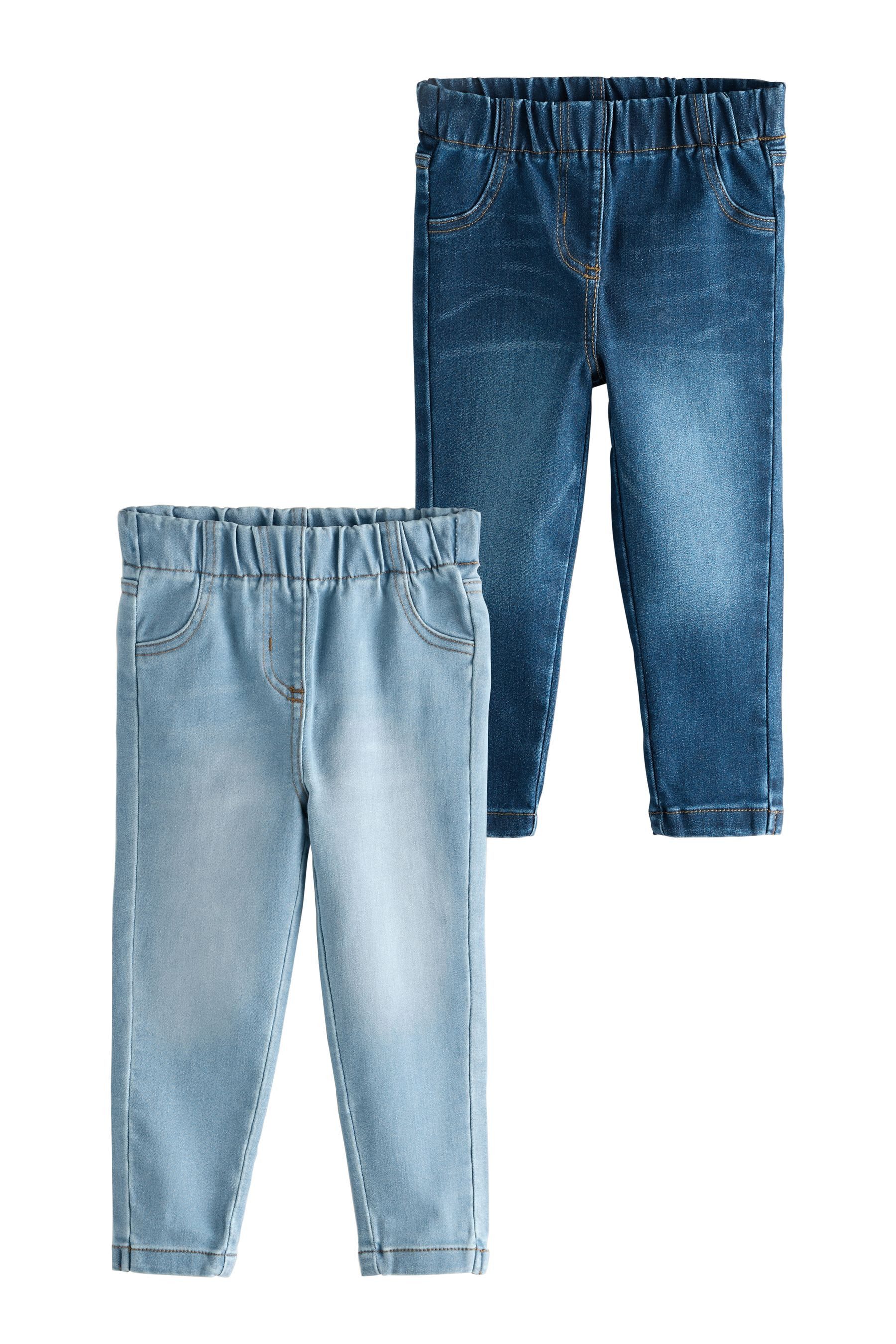 Next Jeansleggings Jeggings, 2er-Pack (2-tlg)