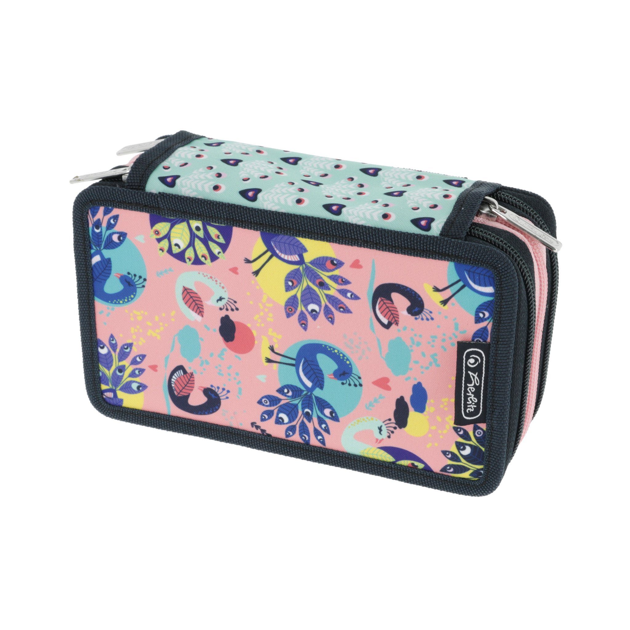 Herlitz Federmäppchen herlitz TriCase 31teilig Fancy Peacock