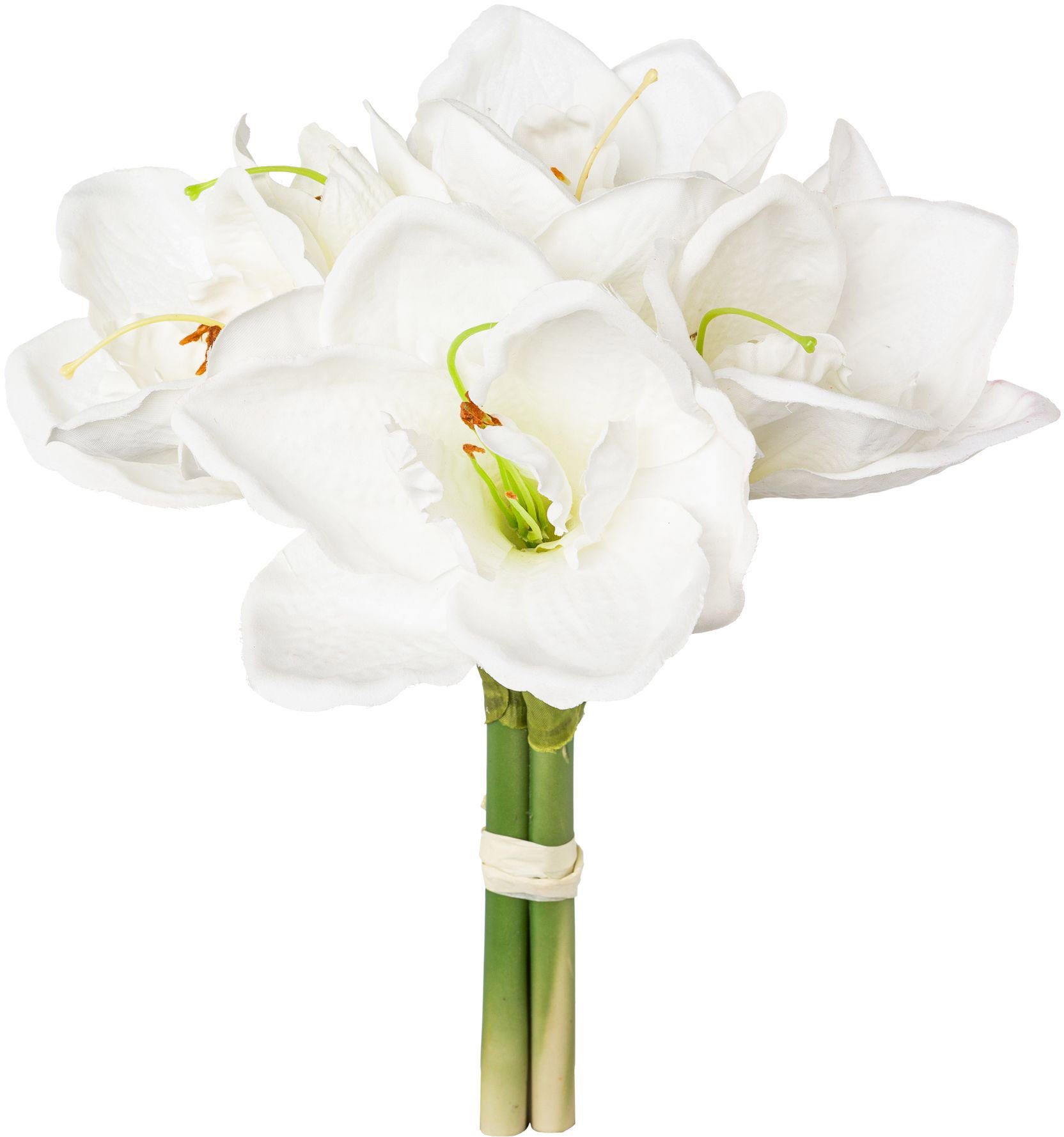 Winterliche Kunstpflanze Weihnachtsdeko Amaryllis, Creativ green, günstig online kaufen