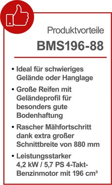 Scheppach Balkenmäher BMS196-88