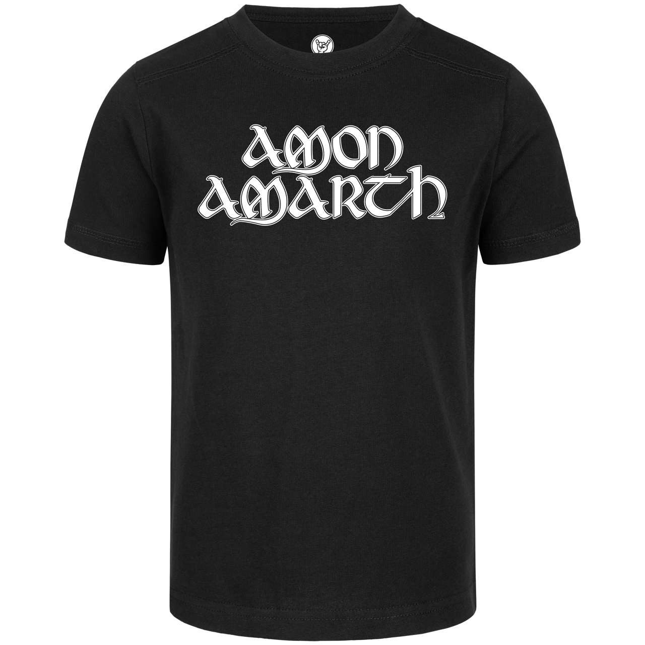 T-Shirt mit Amon Amarth (Logo) Aufdruck für Kinder (2–14 J)