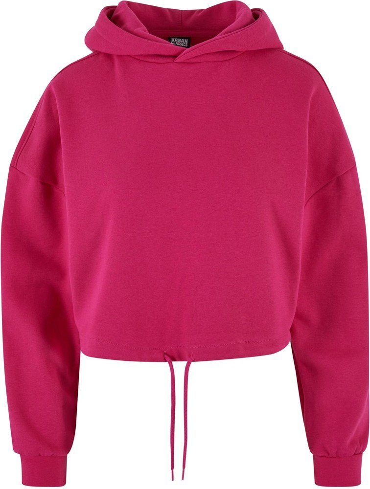 URBAN CLASSICS Kapuzenpullover Ladies Cropped Oversized günstig online kaufen