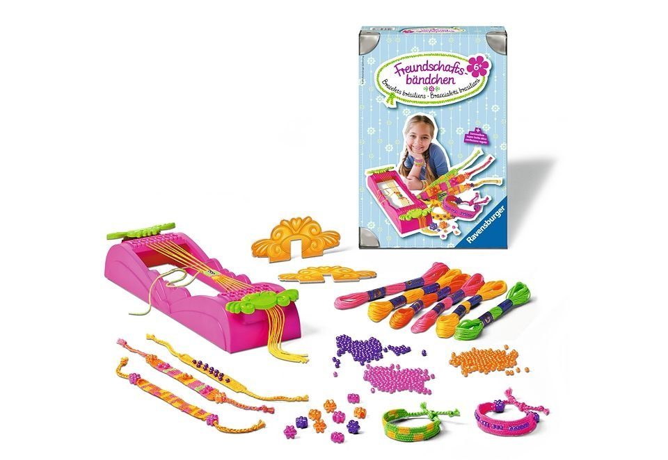 Ravensburger Kreativset Freundschaftsbändchen, (Set), Made in Europe