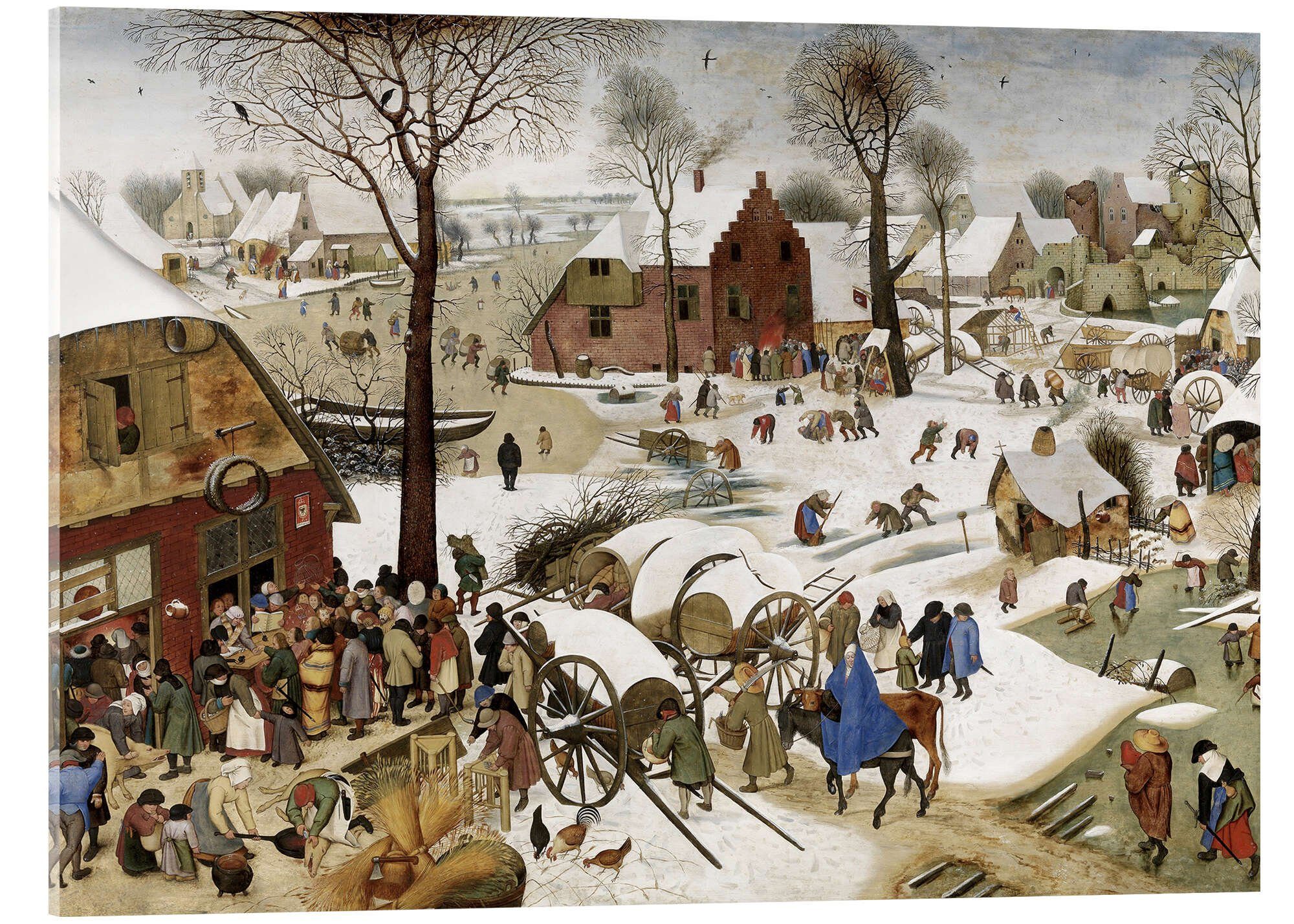 Acrylglasbild Pieter Brueghel d.Ä.