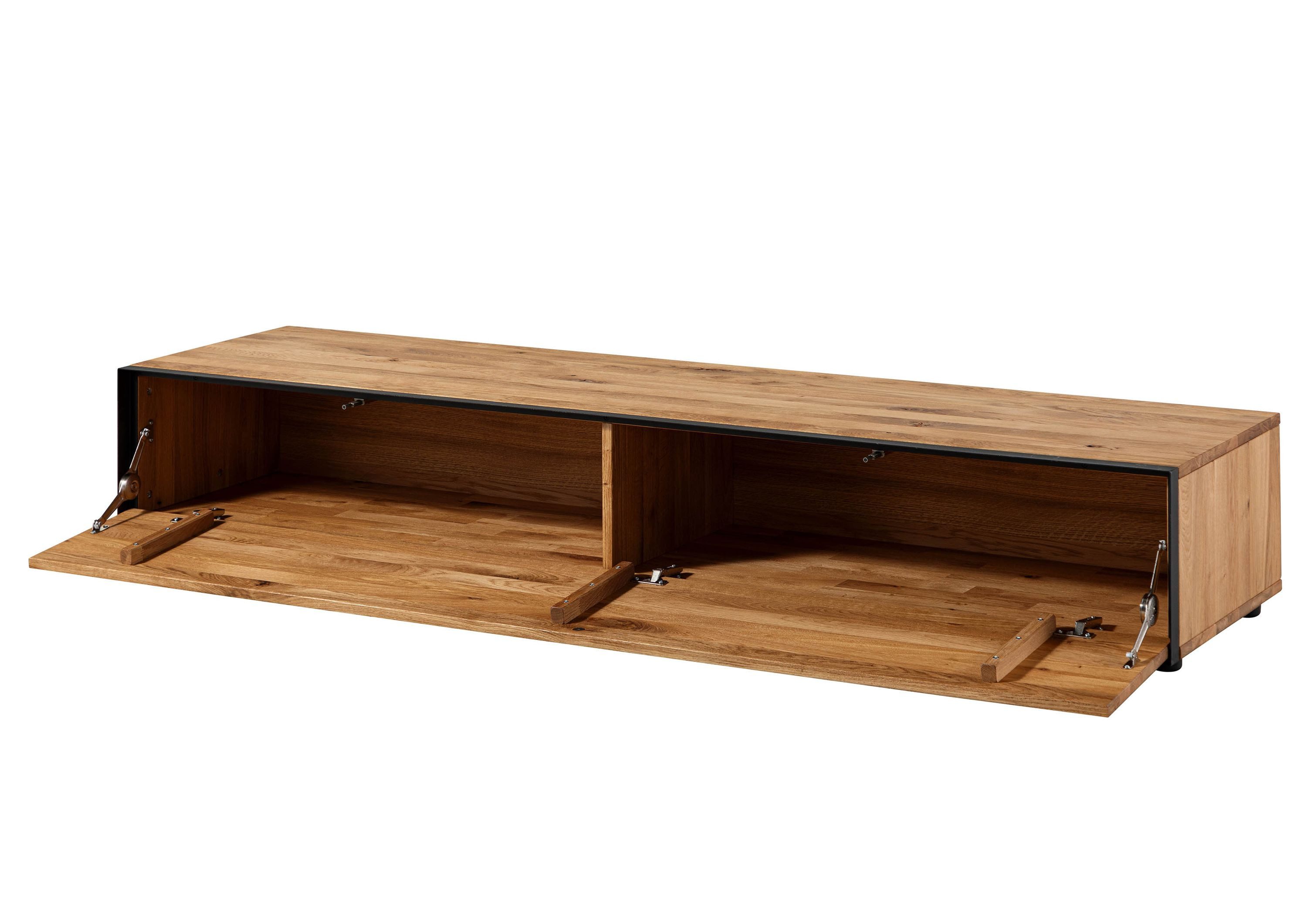 Massivmoebel24 Lowboard STARNBERG (Massivholz), Wildeiche 200x53x32 natur geölt STARNBERG #13