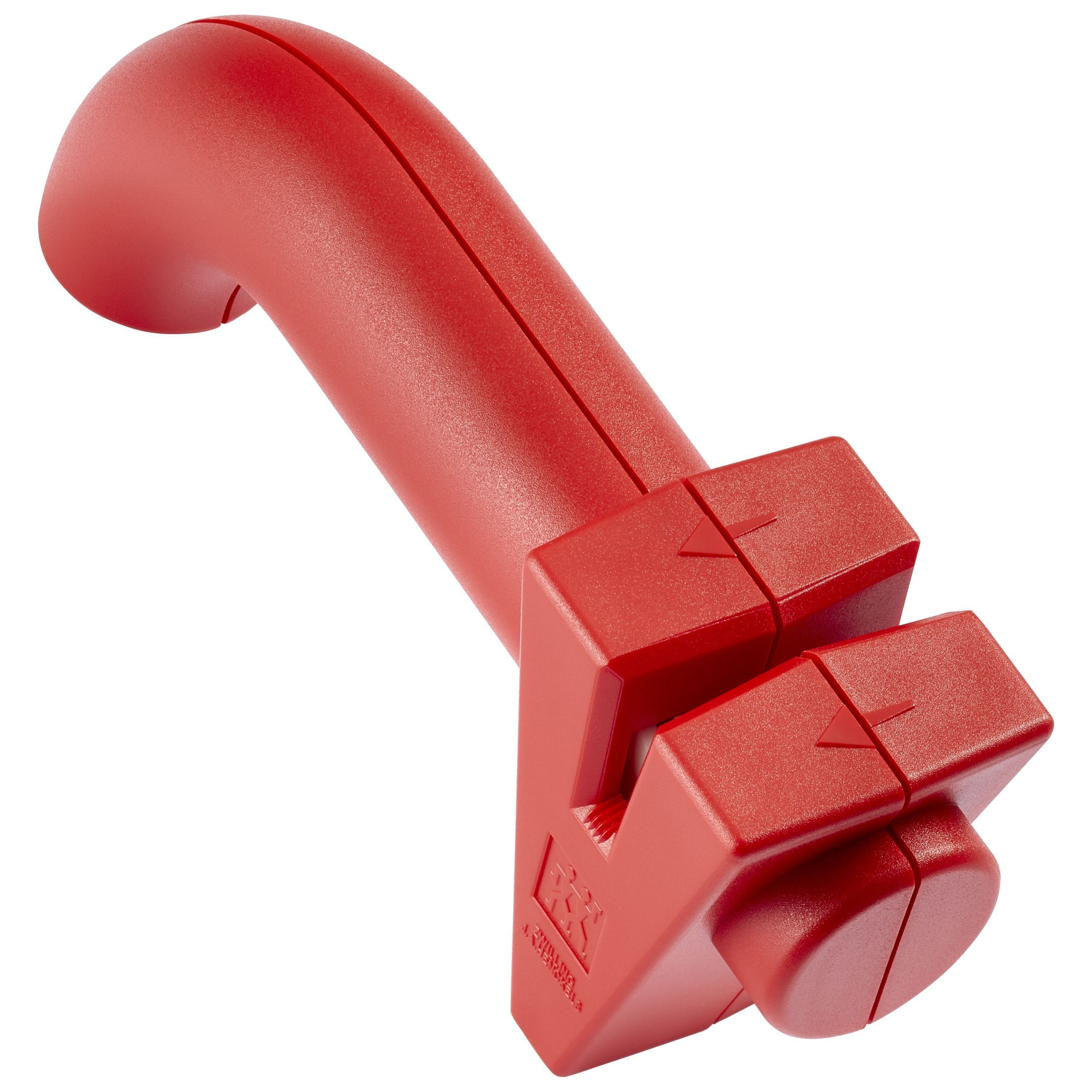 Besteck-Set Messerschärfer ZWILLING LBH 17x6.50x4 cm rot