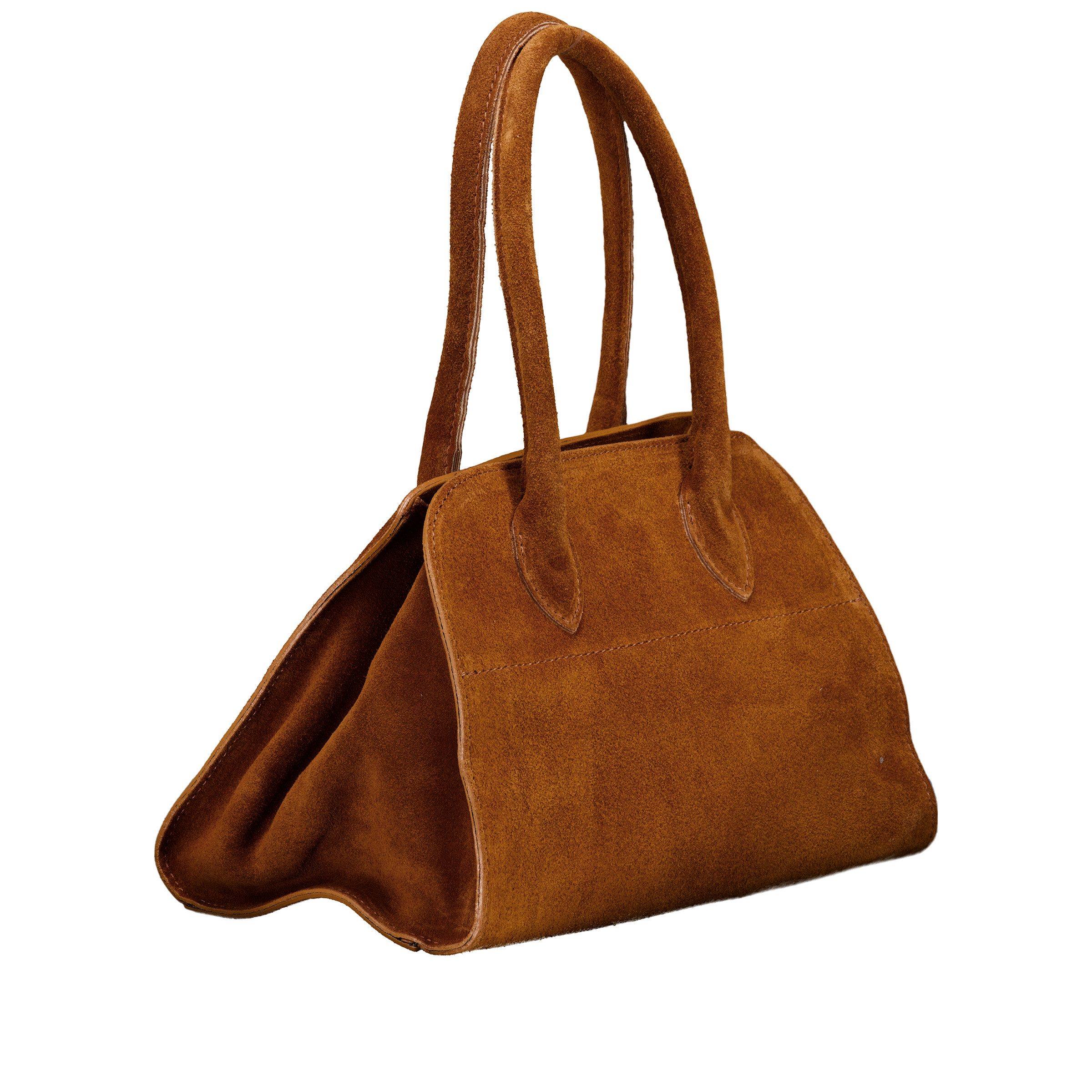 Hausfelder Manufaktur Handtasche Velours günstig online kaufen