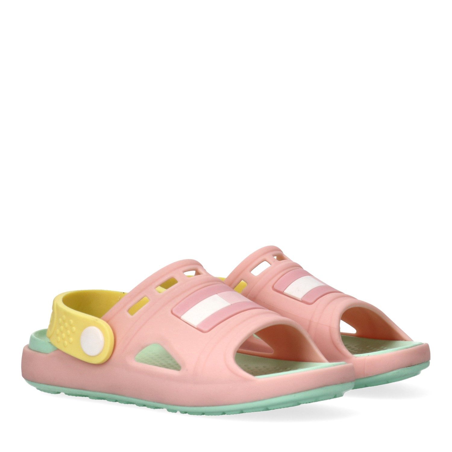 Tommy Hilfiger Badesandale Badeschuh, Clog mit schwenkbarem Riemchen