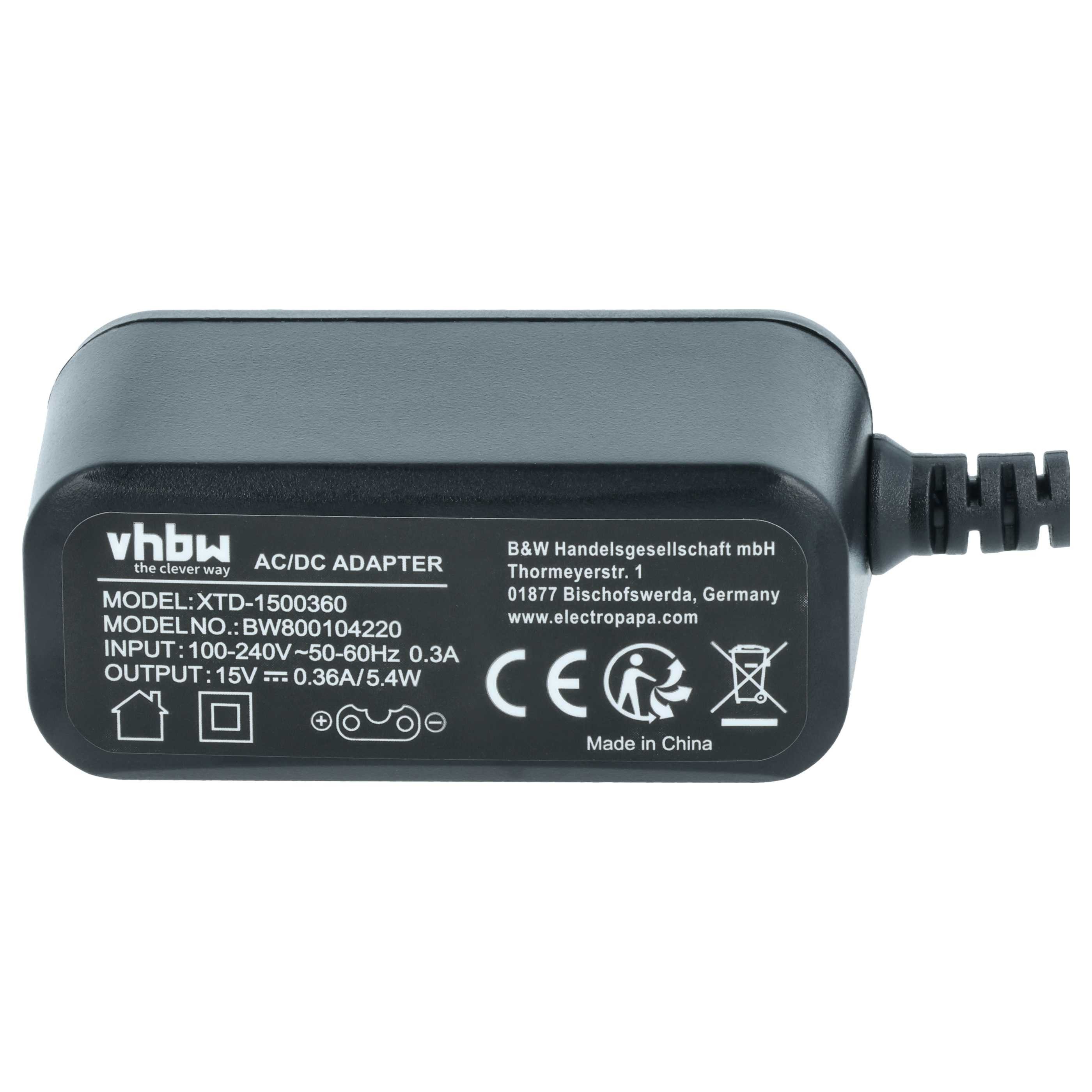 vhbw Ladegerät passend für Philips Hairclipper 5000, 7000, 9000, 3000 Netzteil – Bild 5 von 5
