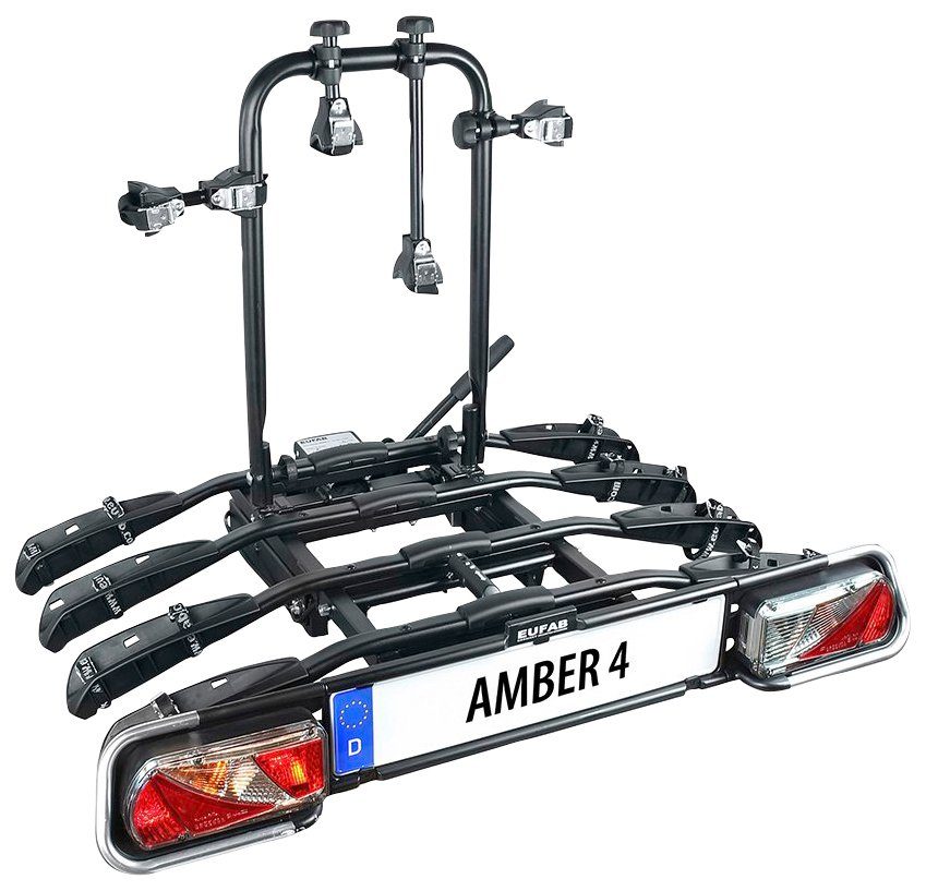 EUFAB Kupplungsfahrradträger AMBER 4, für max. 4 Räder