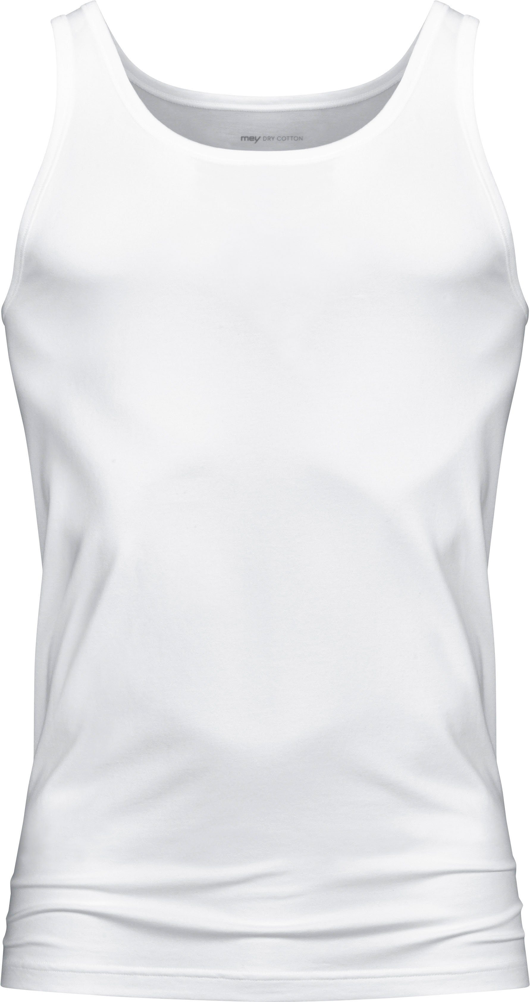 Mey Achselhemd Dry Cotton mit körpernaher Passform, Single-Jersey, atmungsaktiv
