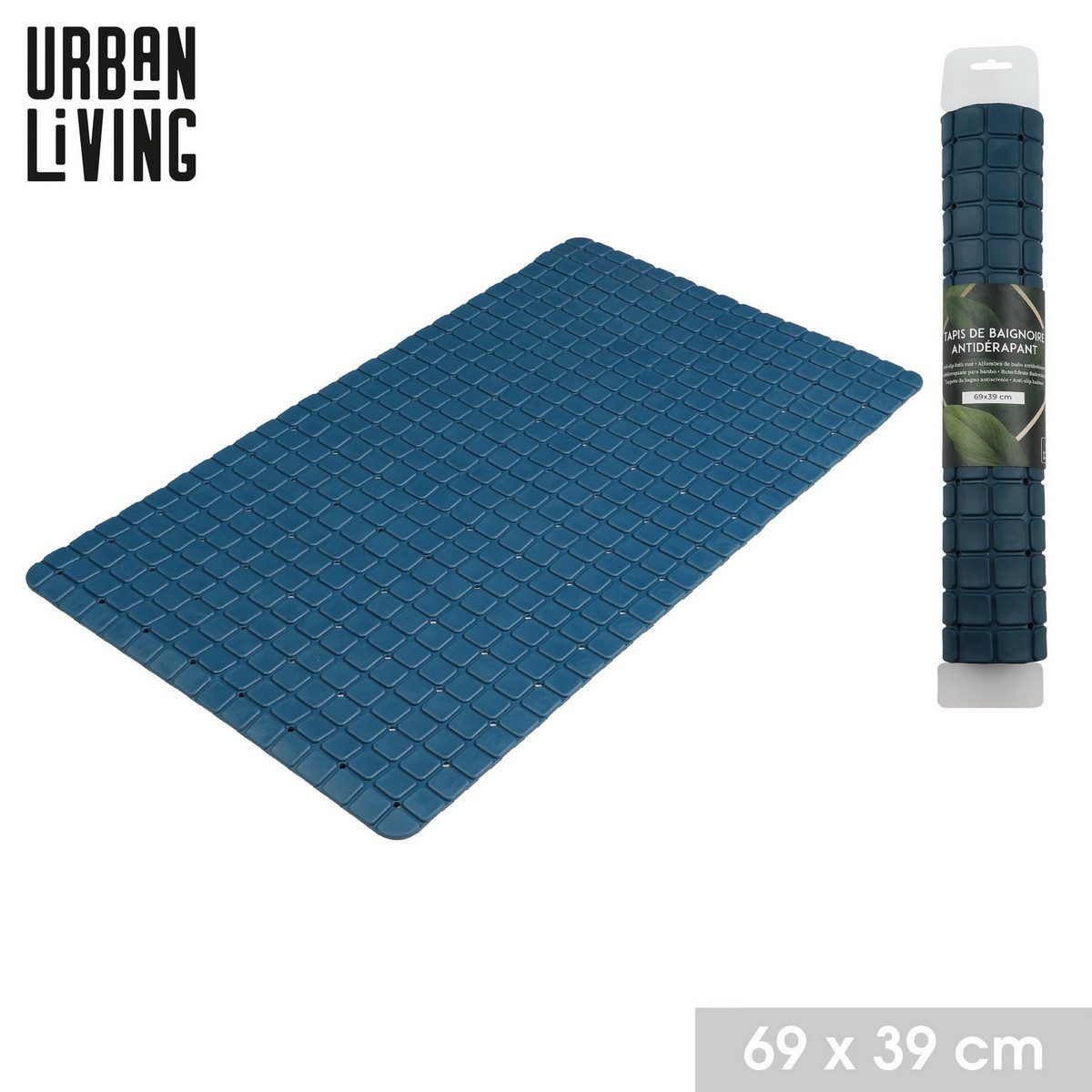 Urban Living Duschmatte Antirutsch-Badmatte Badvorleger Dusch- günstig online kaufen