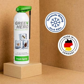 GreenHero Insektenspray Frost Spray gegen Schädlinge & Ungeziefer, 500 ml