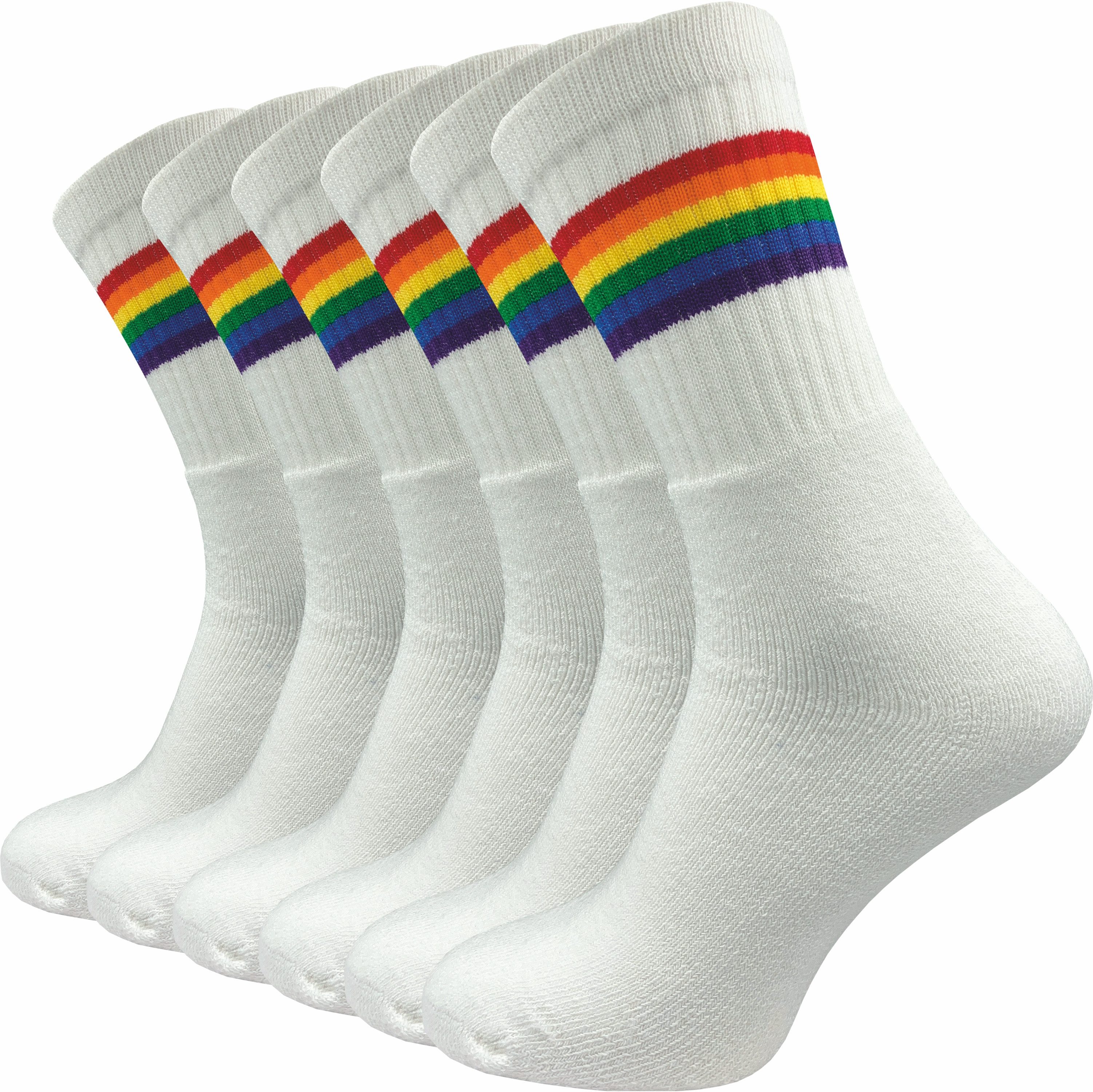 GAWILO Socken mit Regenbogen Flagge, Pride- & LGBTQ Statement (6 Paar) Zeig günstig online kaufen