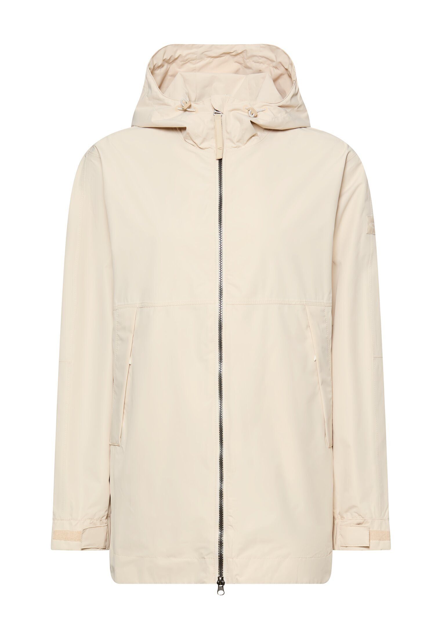 Funktionsjacke mit verstellbarer Kapuze Langarm