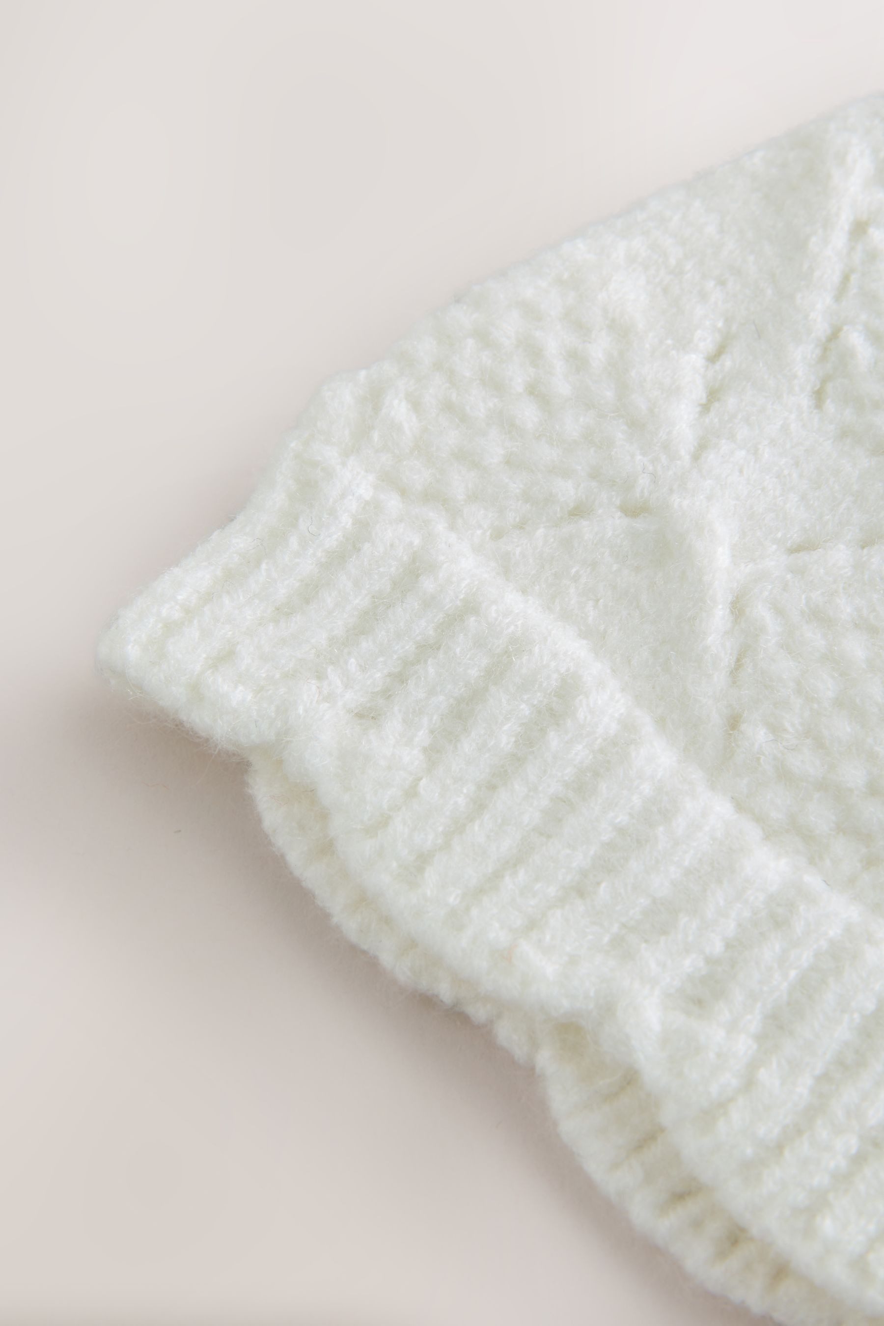 Next Strickmütze Strickmütze für Babys mit Schleife (1-St)