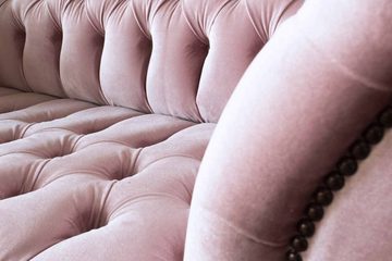 JVmoebel Chesterfield-Sofa, Sofa Zweisitzer Klassisch Design Wohnzimmer Sofas Textil