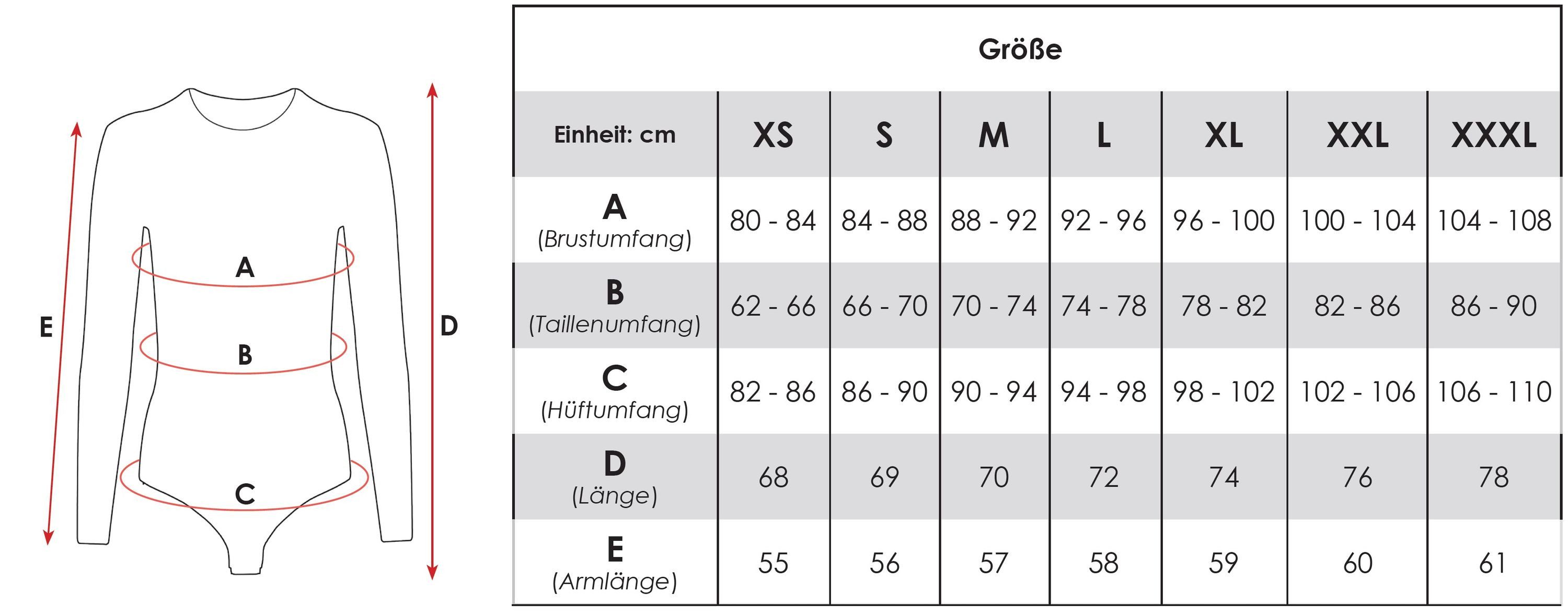 Evoni Body Langarm mit Rundhals, Vielseitig, 95% Baumwolle günstig online kaufen