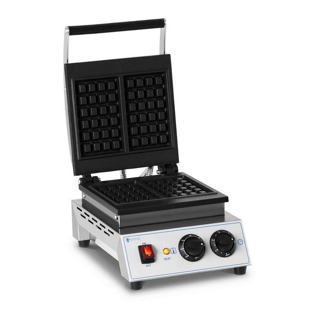 Royal Catering Waffeleisen Waffeleisen – belgische Waffeln – 1.500 W