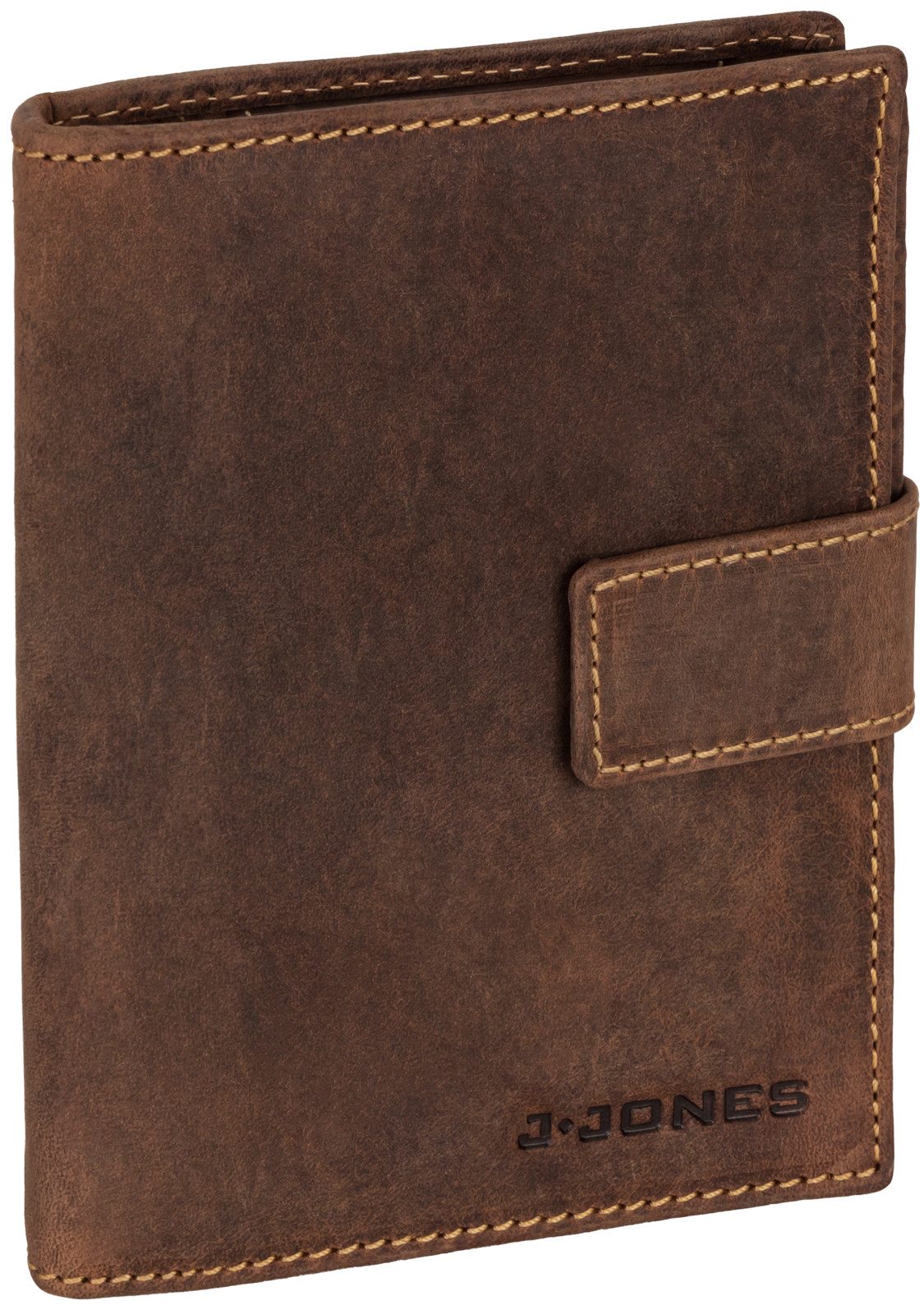 J.Jones Geldbörse Herren Leder Brieftasche RFID große Geldbörse Reisepass G günstig online kaufen