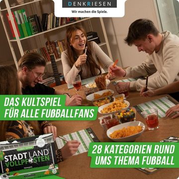 Denkriesen Spiel, STADT LAND VOLLPFOSTEN® - FUßBALL EDITION - "Heimspiel."