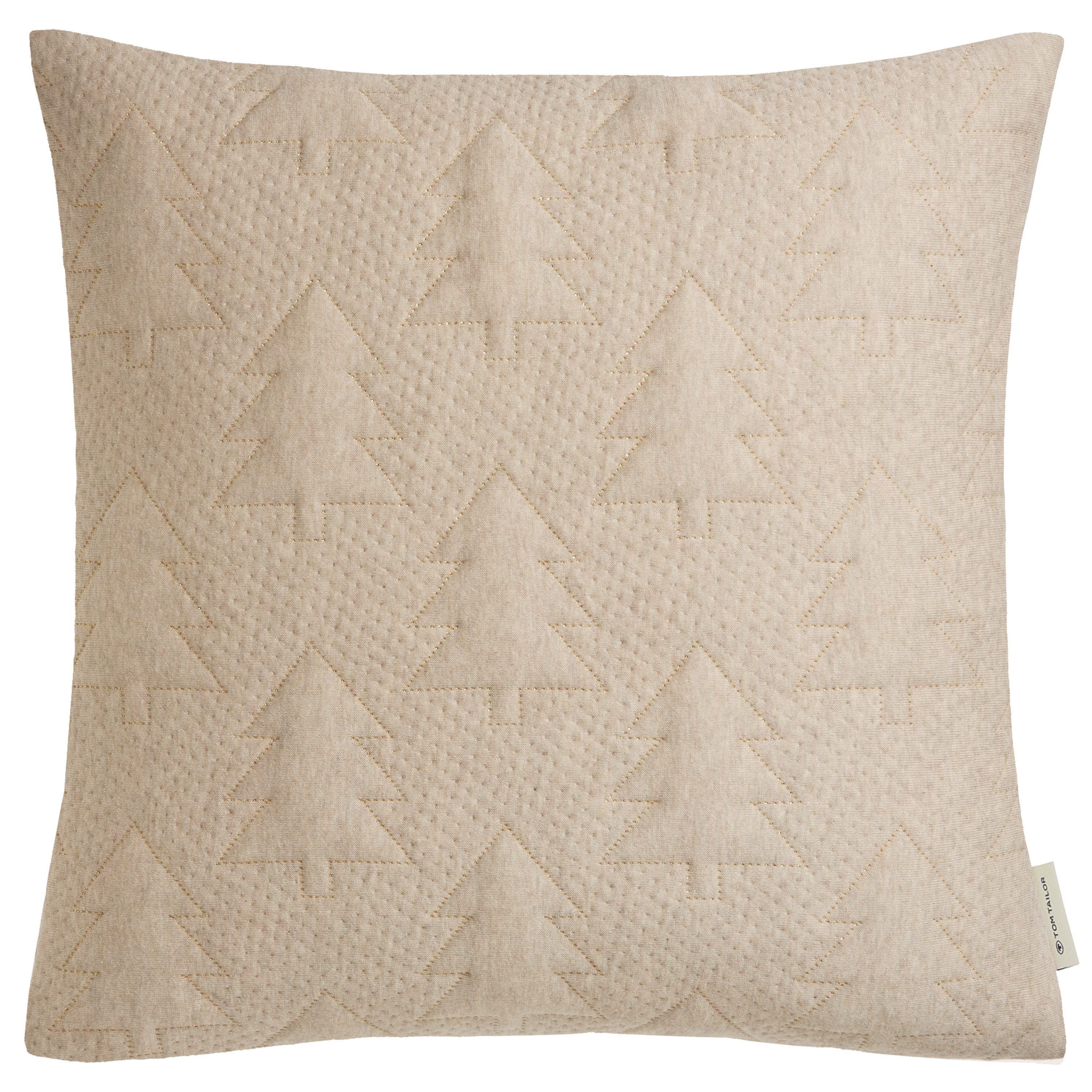 TOM TAILOR HOME Dekokissen 3D Tree, mit schimmernden Lurexgarnen