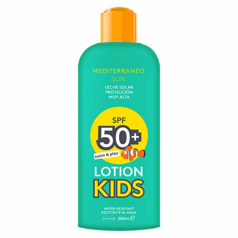 play ml & SPF50 Sun LOTION Sonnenschutzpflege swim KIDS 200 Mediterraneo