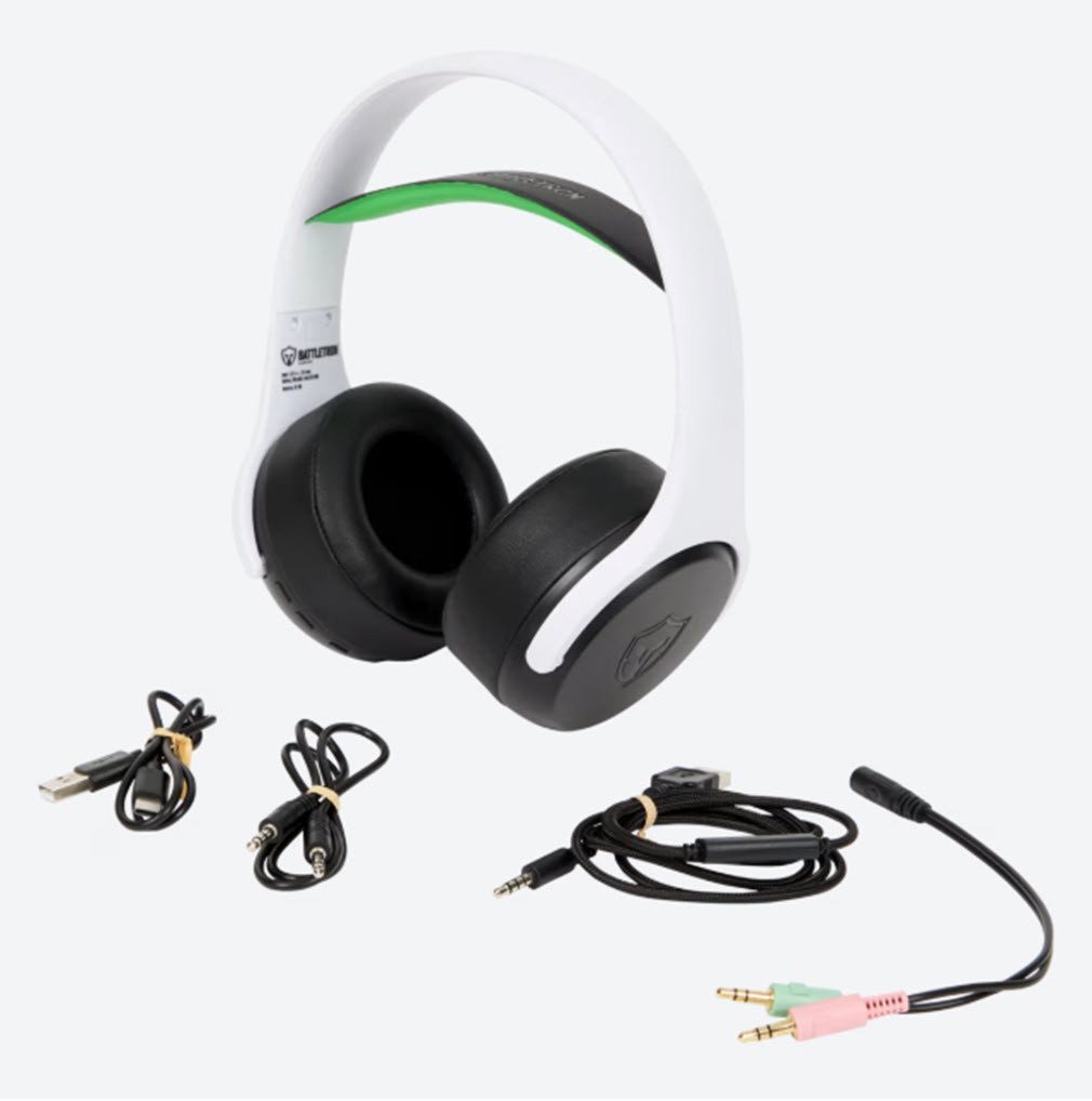 Battletron Battletron Kopfhörer inkl. BT + Kabel Bluetooth-Kopfhörer (Bluetooth)