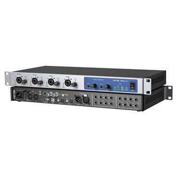 RME Audio Fireface 802 Audio Interface mit 2x XLR-Kabel Digitales Aufnahmegerät