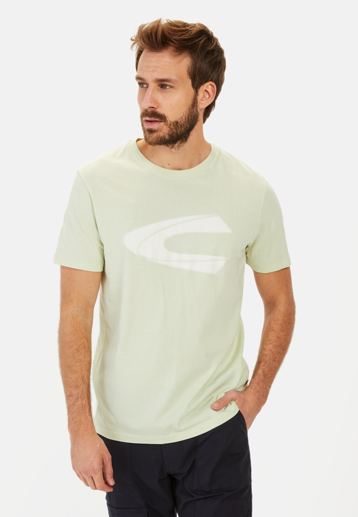 Print-Shirt aus Organic Cotton