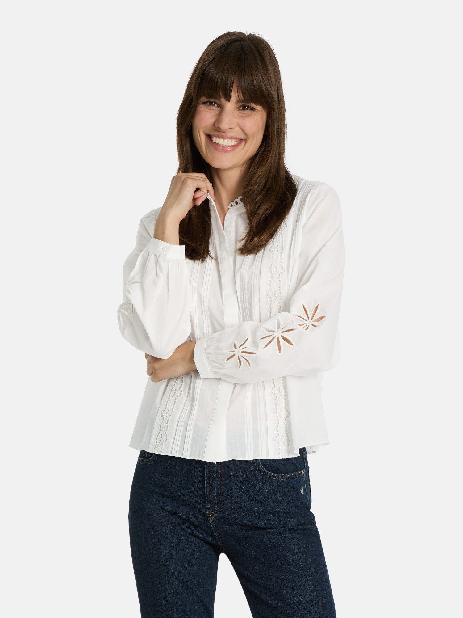 Lieblingsstück Langarmbluse Eldrid aus reiner Baumwolle günstig online kaufen