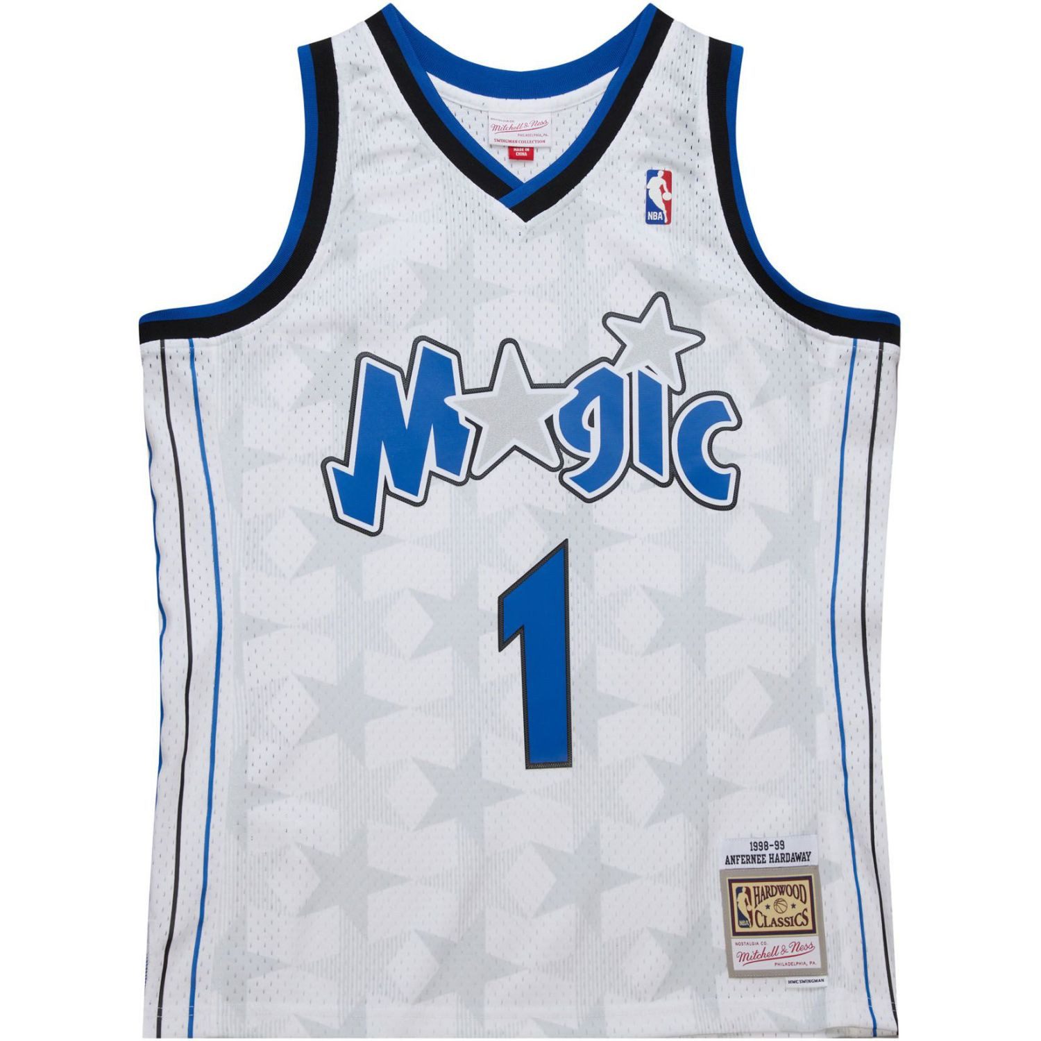 Mitchell & Ness Basketballtrikot Swingman Jersey Orlando Magic 1998 Anfernee Harda