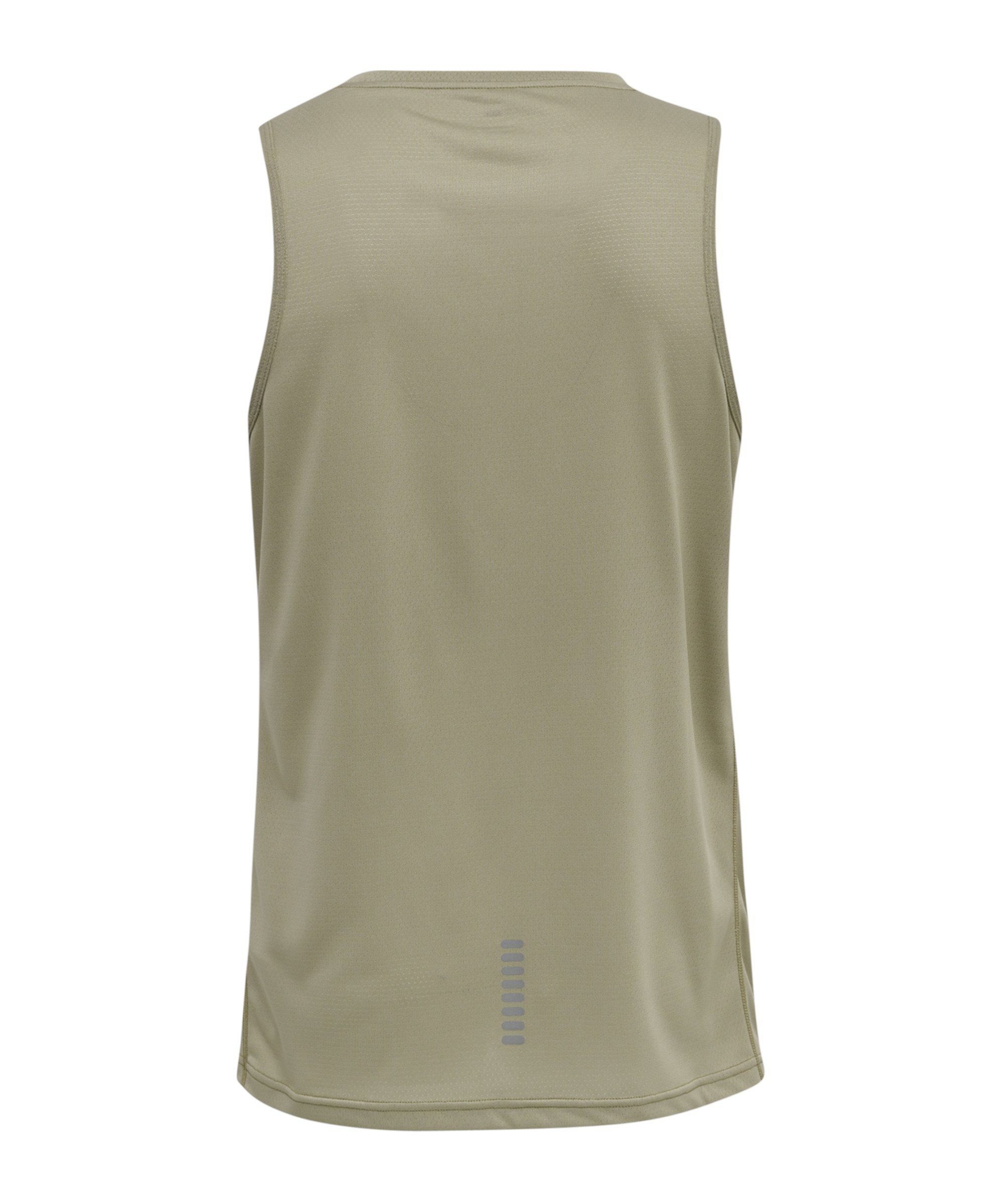 Laufshirt Running Top default NewLine Beige