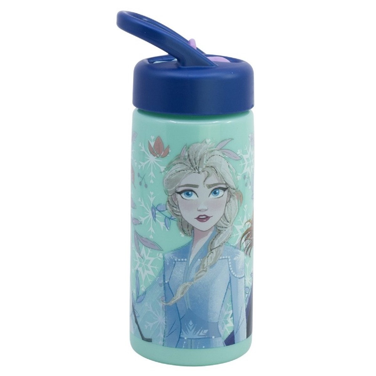 Disney Frozen Trinkflasche Kinder Wasserflasche 410 ml für Alltag Schule und unterwegs