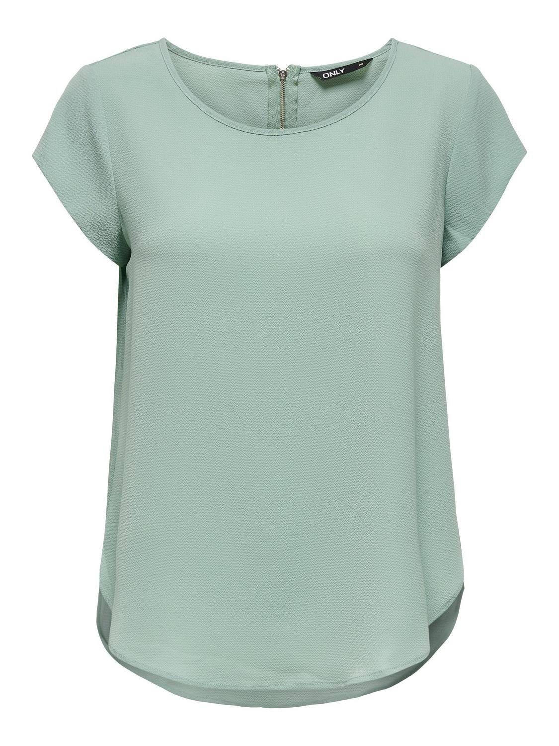 ONLY Blusenshirt ONLVIC S/S SOLID TOP NOOS PTM günstig online kaufen