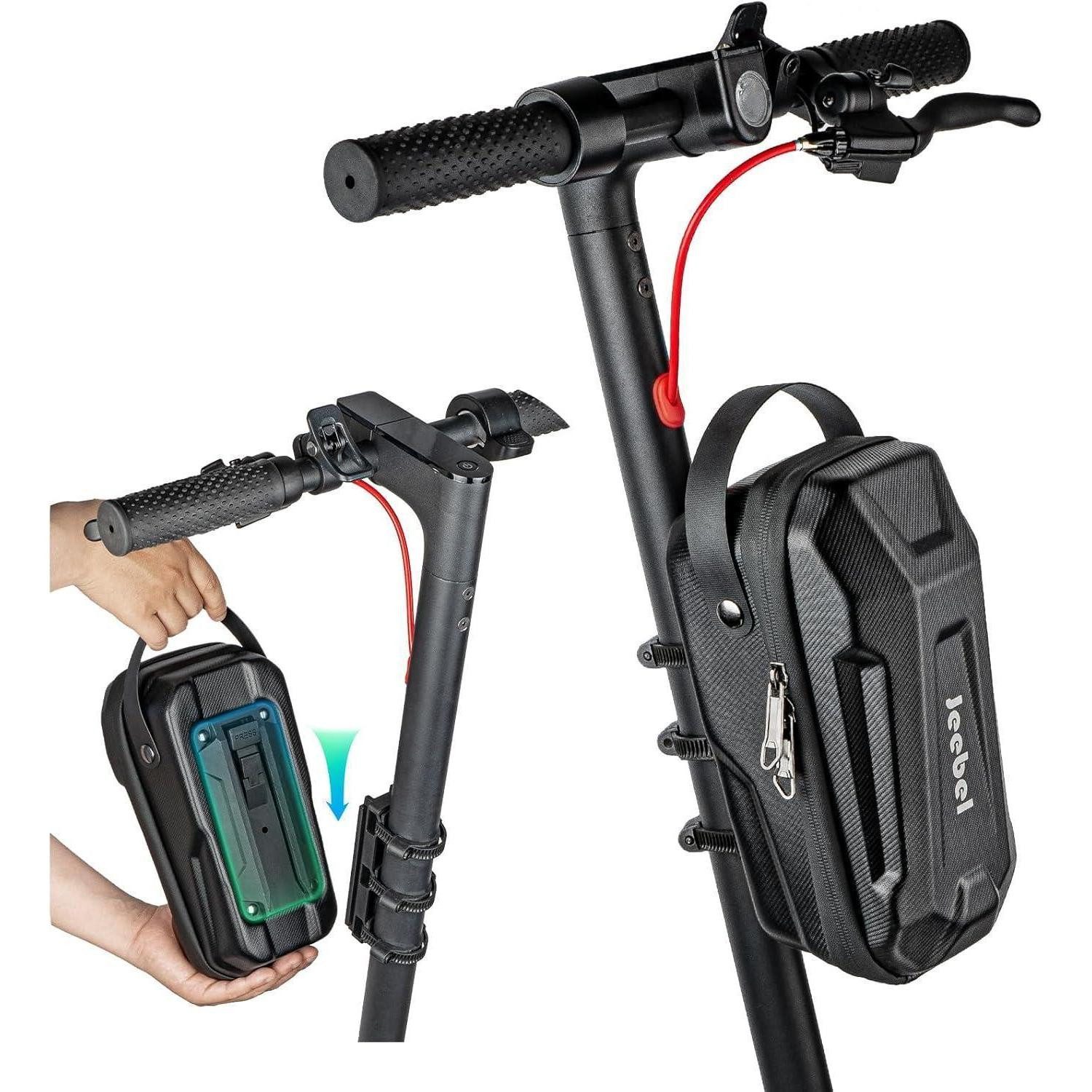 Fahrradständer E-Scooter Tasche 3L wasserdicht Lenkertasche Elektroroller Xiaomi