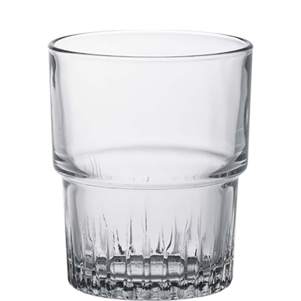Duralex Tumbler-Glas Empilable, Glas gehärtet, Tumbler Trinkglas stapelbar 160ml Glas gehärtet transparent 6 Stück
