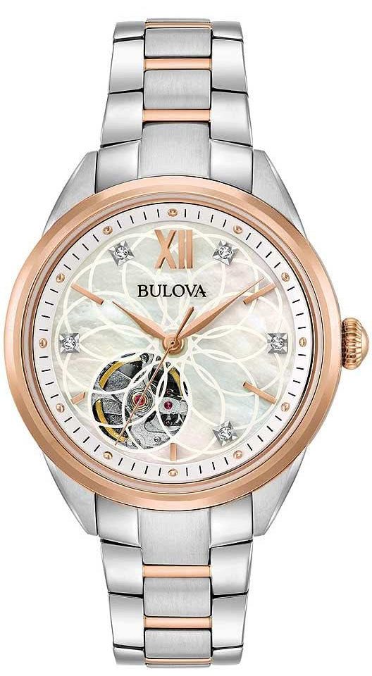 Bulova Quarzuhr Damenuhr - Bulova Modell: 98P170