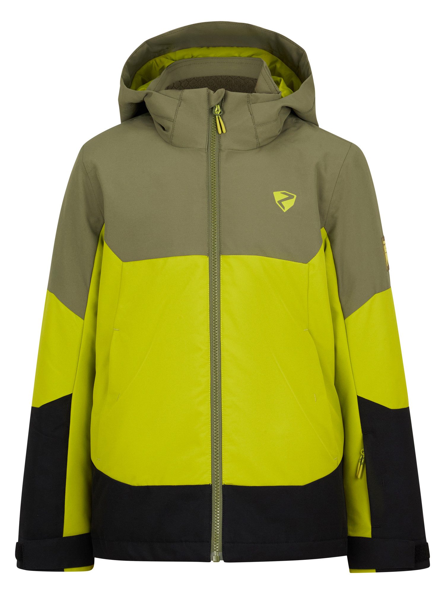 Ziener Skijacke AGIMO-Z jacket junior boys ELECTRIC GRASS
