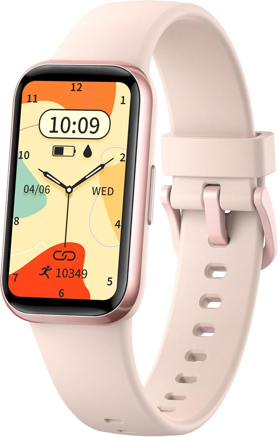meoonley Smartwatch (android ios), Fitnessuhr mit Aktivitätstracking und Benachrichtigungsfunktion