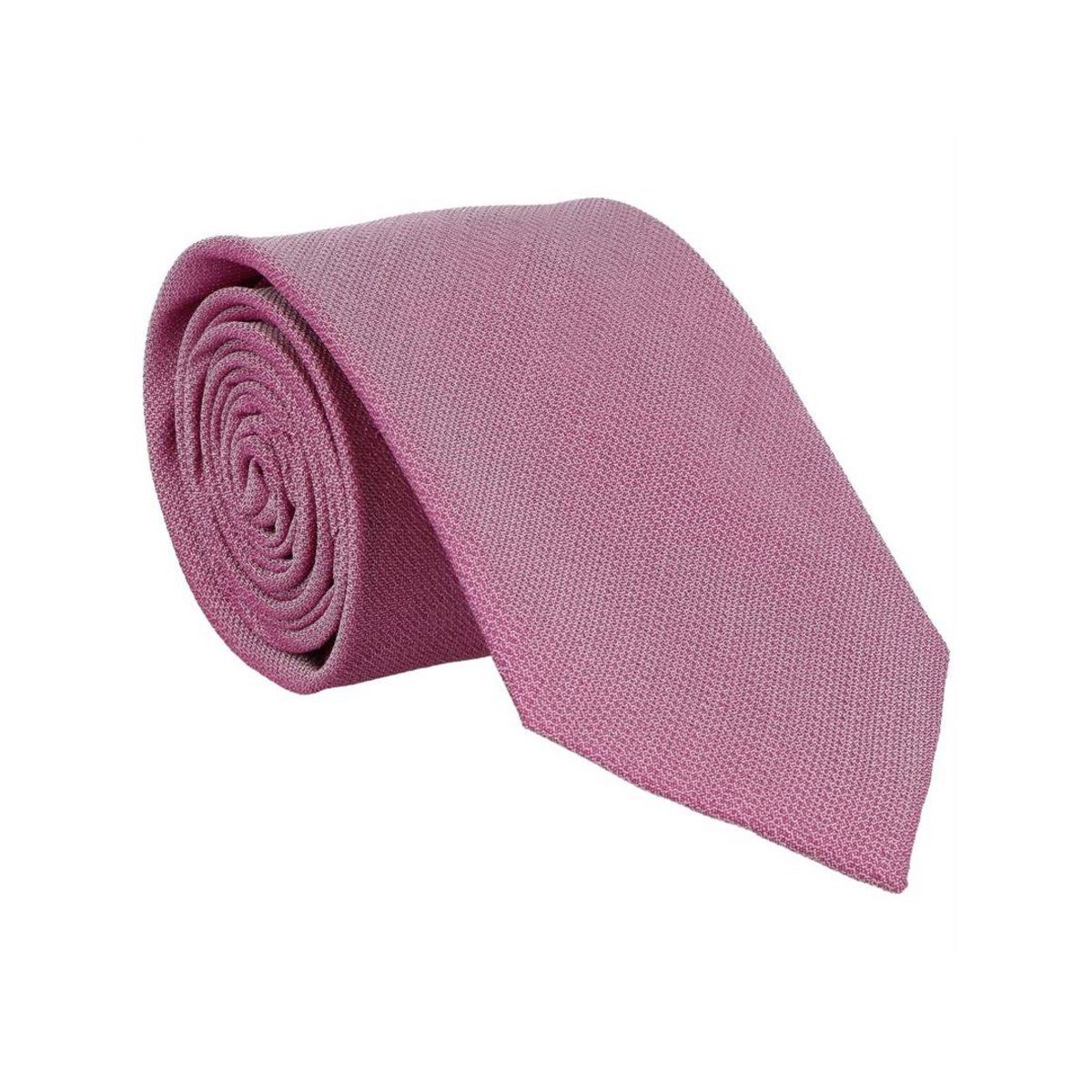 WILLEN Krawatte rost (1-St) rosa | Breite Krawatten