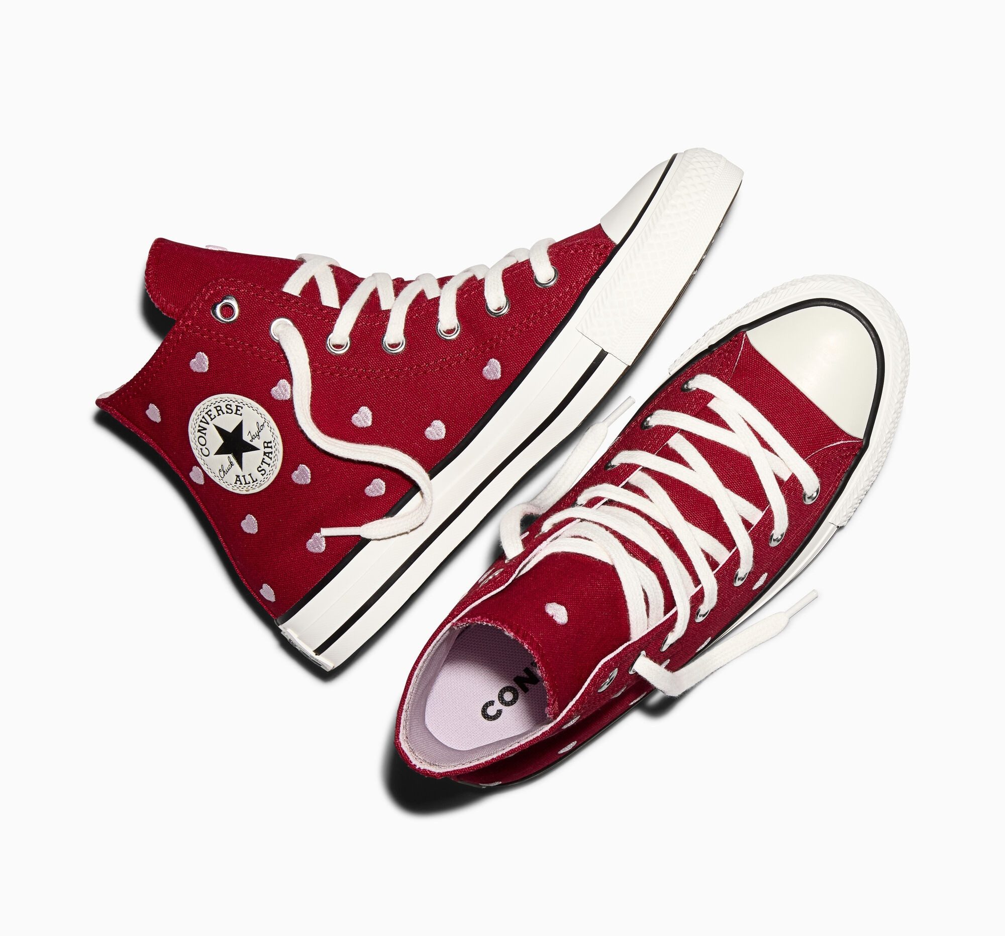 Converse CHUCK TAYLOR ALL STAR HEARTS & ROS Sneaker Valentinstag Love Valentine Edition
