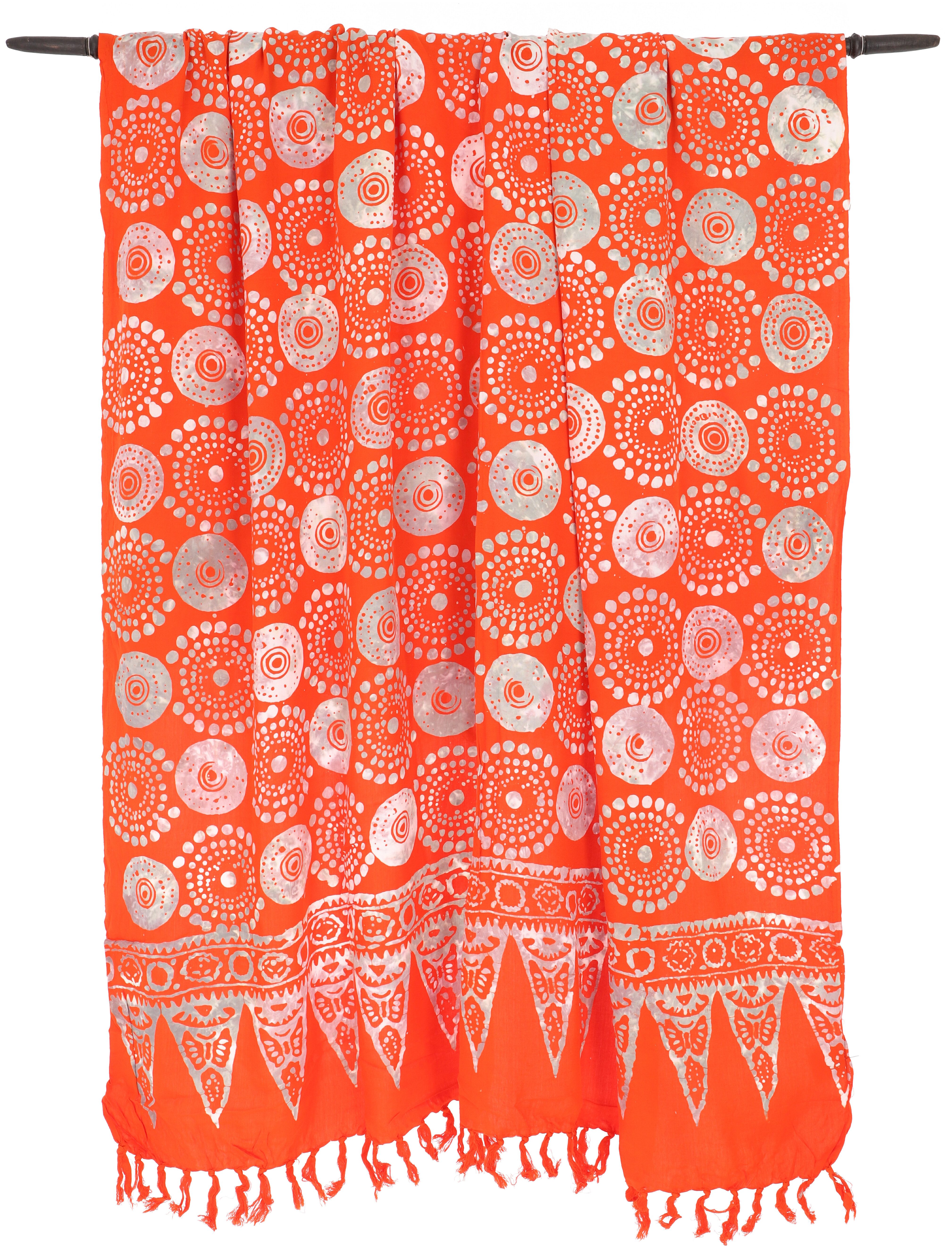 Guru-Shop Sarong Bali Batik Sarongkleid, Wickelrock, Sarong,..